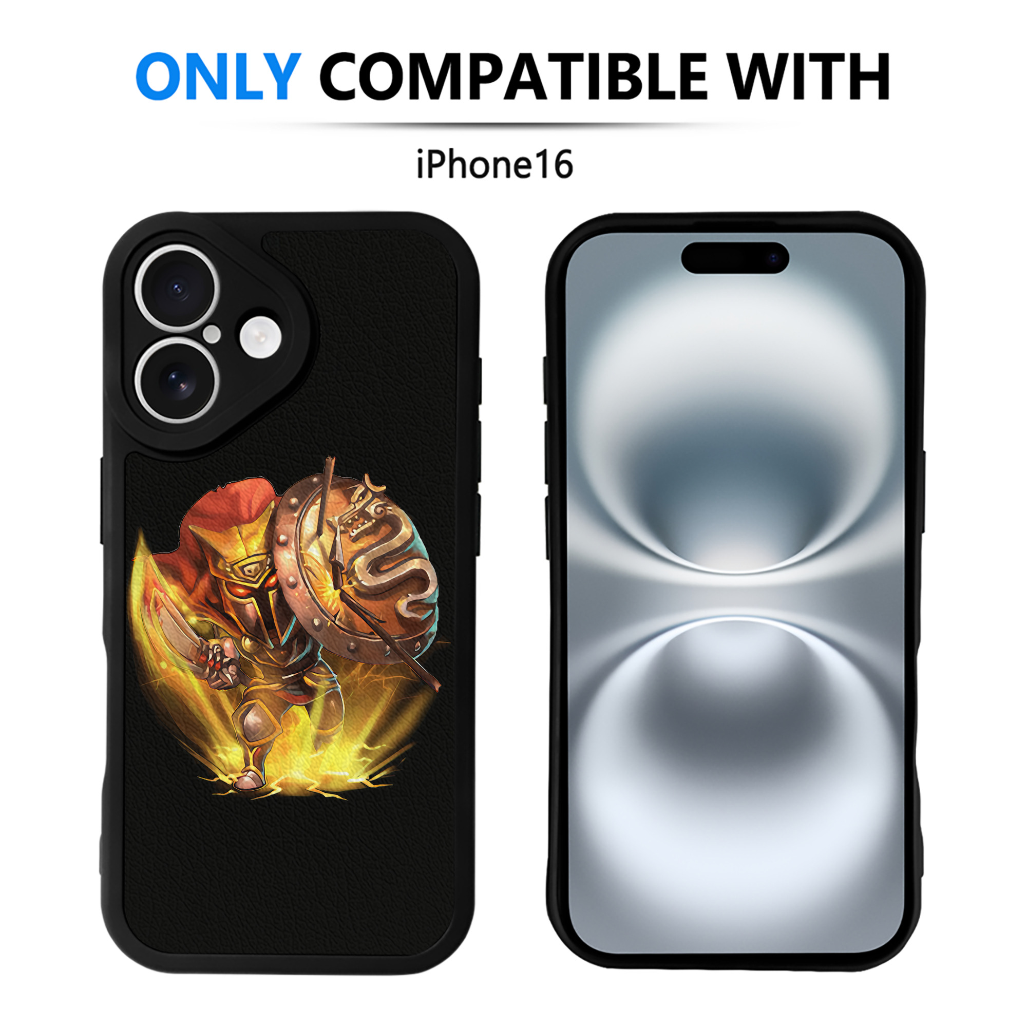 リーグ・オブ・レジェンド League of Legends LOL 【iPhone 16シリーズ対応】シリコンスマホケース（レザー調） 材質：シリコン